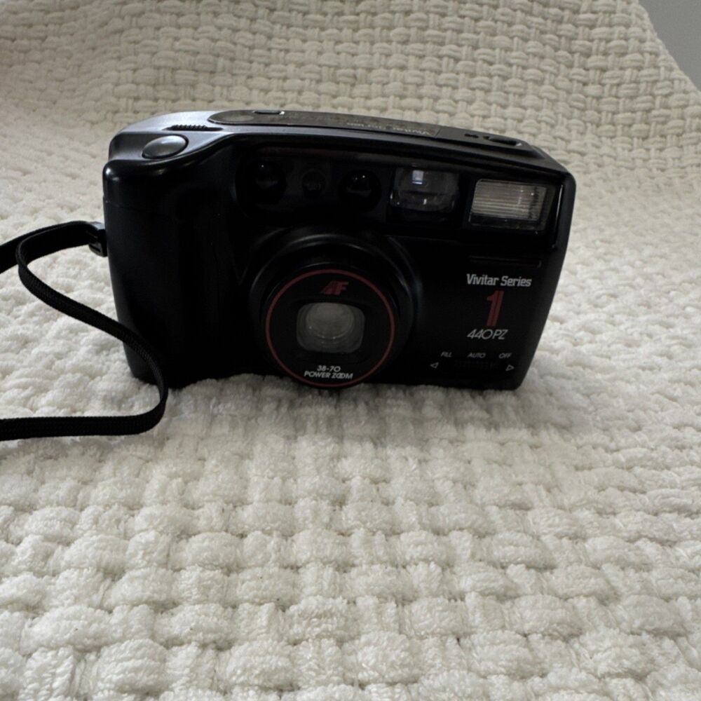 Vivitar Series 1 440PZ Vintage 35mm Film Camera Black Classic Photography